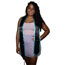 Load image into Gallery viewer, 72&quot; Custom Graduation Stole w/ Trim - Embroidery &amp; Vinyl
