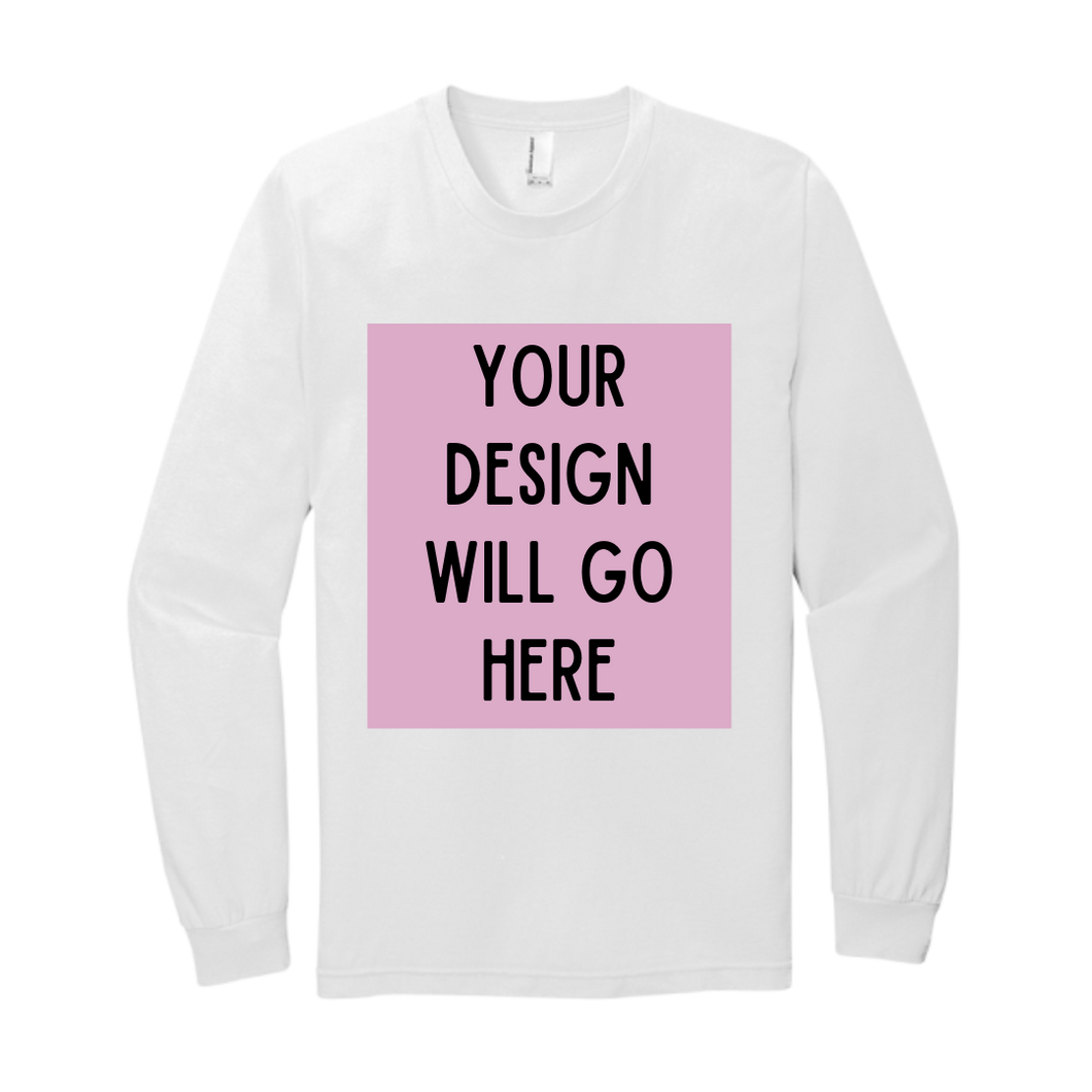 Adult Custom Shirt (Long Sleeve)