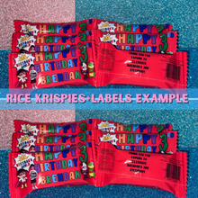 Load image into Gallery viewer, Custom 0.78 oz Rice Krispy Treats
