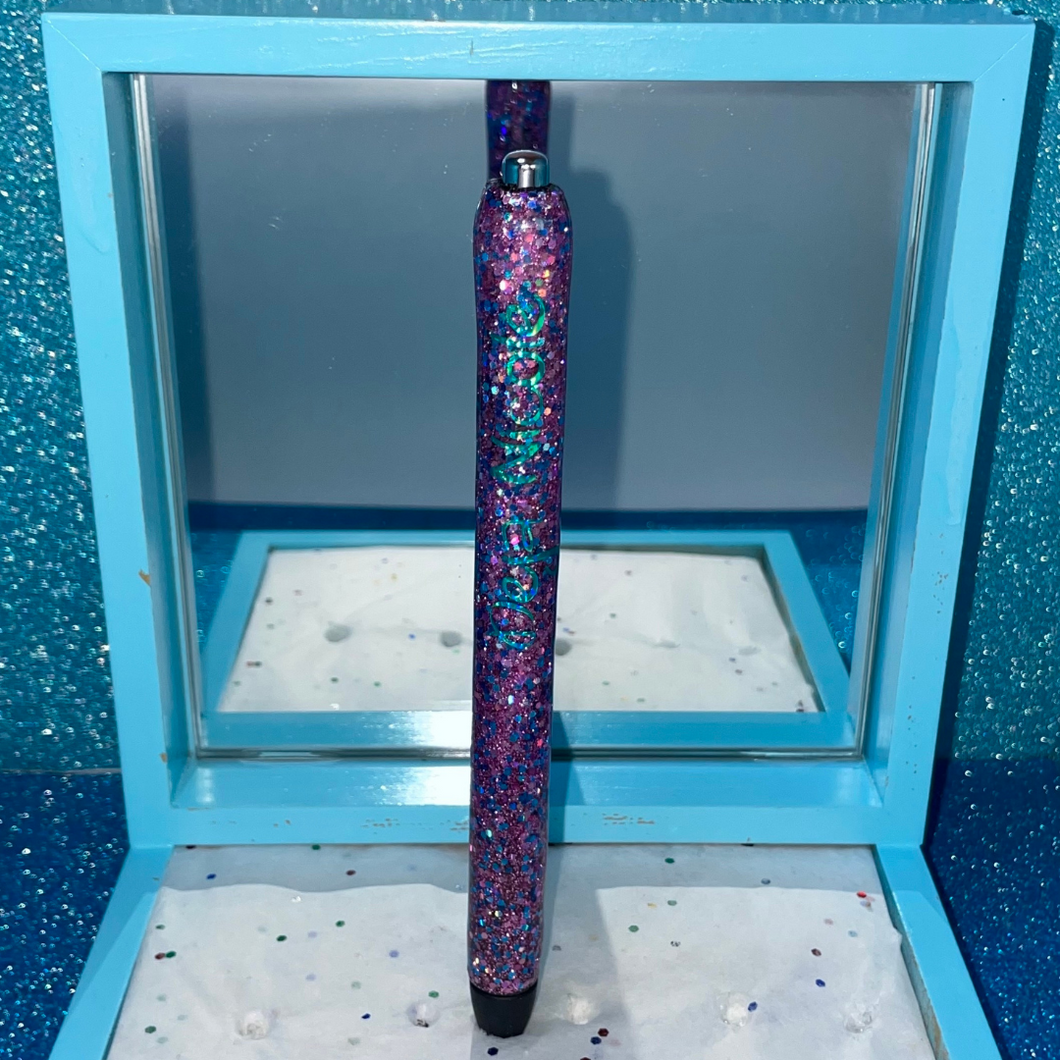 Purple & Blue Mystical Pen