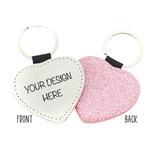 Heart Customized Photo Keychain