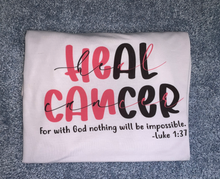 Load image into Gallery viewer, Breast Cancer Awareness Shirt | &quot;HEal CANcer&quot;
