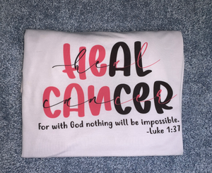 Breast Cancer Awareness Shirt | "HEal CANcer"